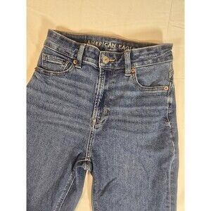 American Eagle Womans Size 0 Stretch Jeans Medium Wash